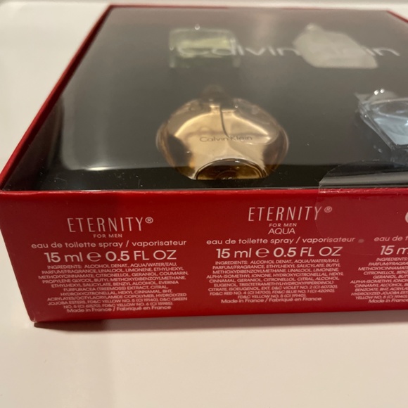 πΈ Calvin Klein πΈ Fragrances Cologne Mini Gift Set Eternity CK one Obsession πΈ - Picture 4 of 5